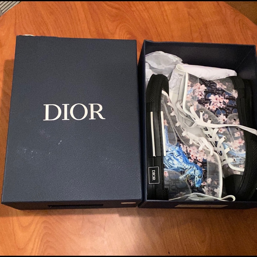 BLACK & WHITE DIOR OBLIQUE CANVAS